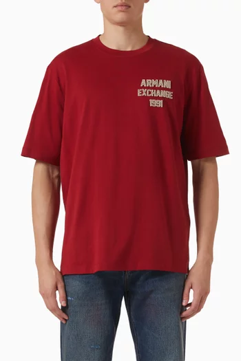 Logo-print T-shirt in Cotton-jersey
