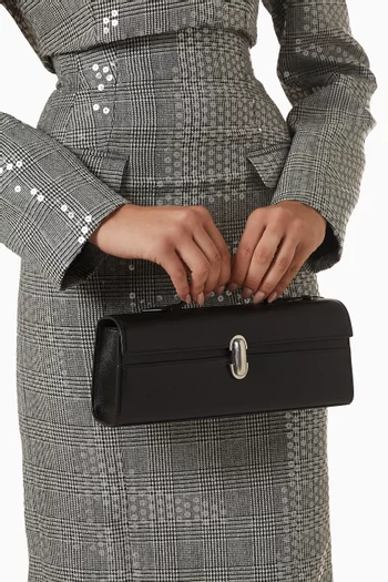 Small Symmetry Top-handle Bag in Leather