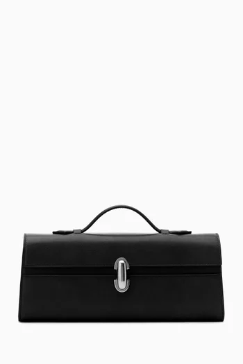 Small Symmetry Top-handle Bag in Leather