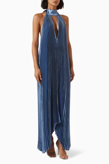 Opera Pleated Gown