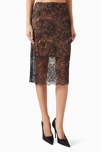 Pencil Skirt in Lace