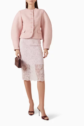 Pencil Skirt in Lace