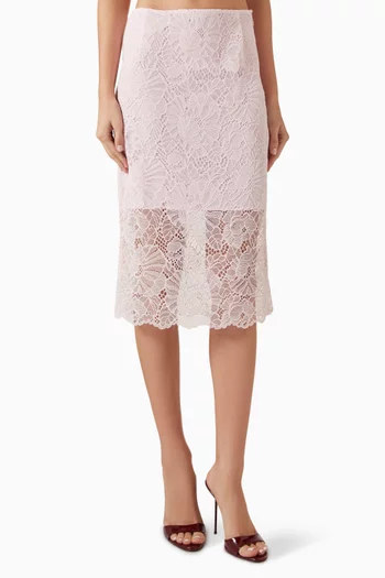 Pencil Skirt in Lace