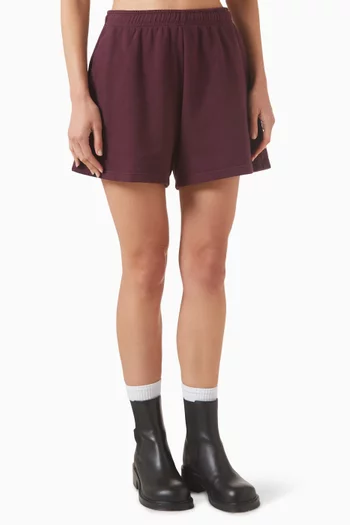 Logo Sweatshorts in Organic Cotton
