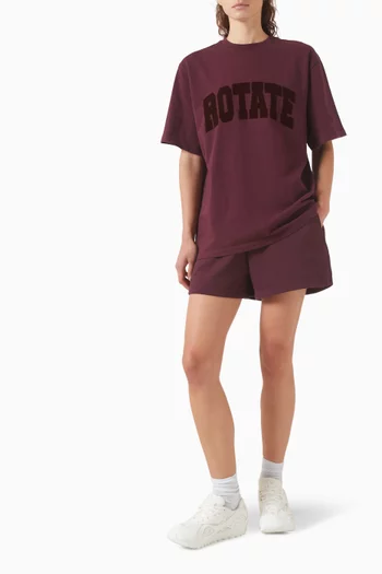 Logo T-shirt in Organic Cotton Jersey