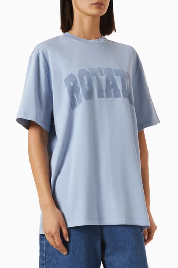 Oversized T-shirt in Organic Cotton Jersey