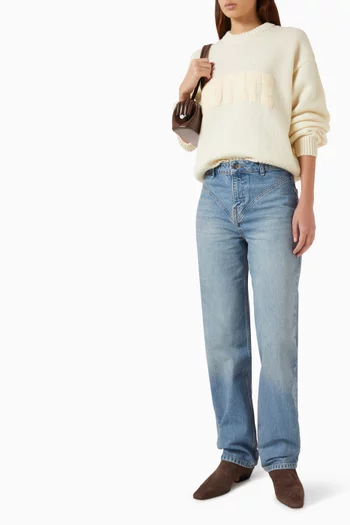 Knit Sweatshirt in Wool