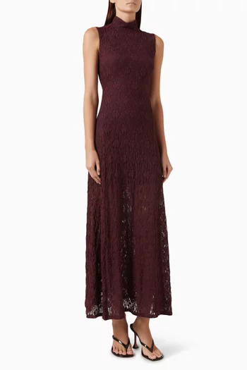 Flared Dress in Lace
