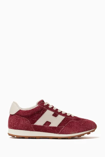 Athletic Sneakers in Suede