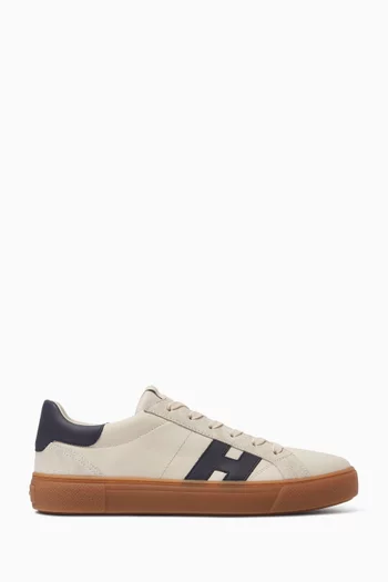 Crosswind Sneakers in Leather & Suede