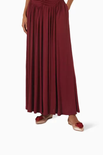 Rose Vivier Ballerinas in Satin