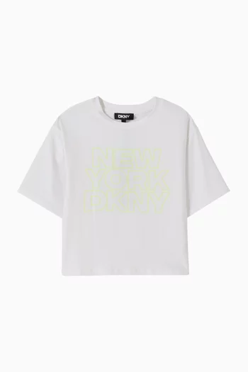 Printed T-shirt in Jersey