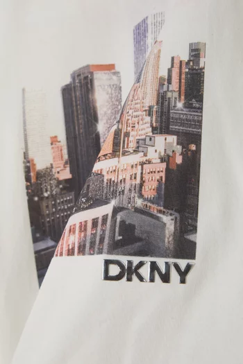 Printed T-shirt in Jersey