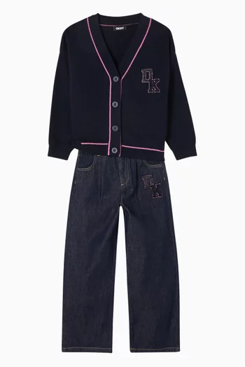 Straight-leg Jeans in Denim