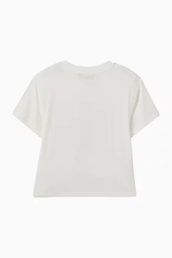 Printed T-shirt in Jersey
