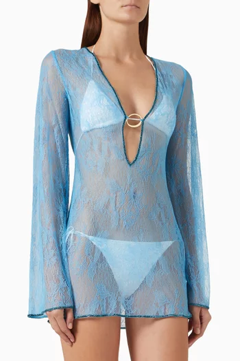 Lace O Gem Mini Kaftan