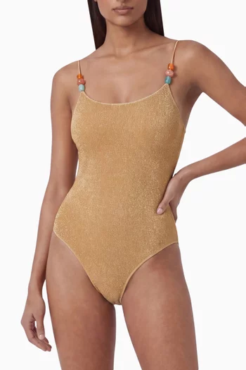Lumière Beads One-piece Swimsuit