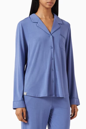 Allure Long-sleeves Pyjama Shirt
