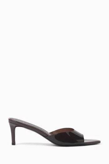 Plexi 60 Mules in PVC
