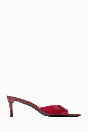 Plexi 60 Mules in PVC
