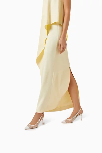 Marina Slingback 80 Pumps in Mesh