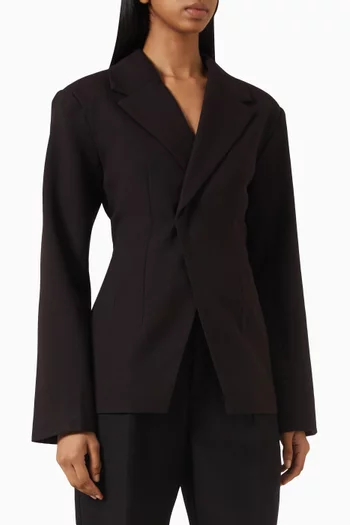 Beatrice Tailored Cinched Blazer