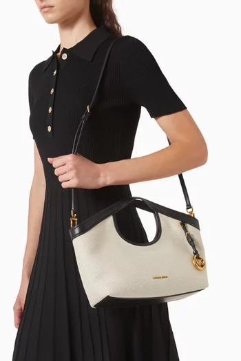 Haddie Medium Handbag in Canvas