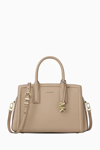 Medium Laila Tote Bag in Leather