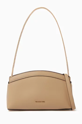 Small Athena Convertible Clutch in Leather