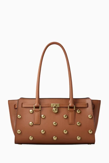 Small Hamilton Moderne Shoulder Bag in Leather