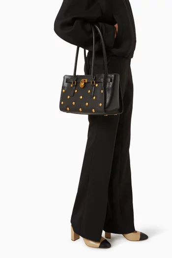 Small Hamilton Moderne Satchel in Leather