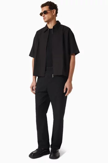Aven Creased Boxy-shirt