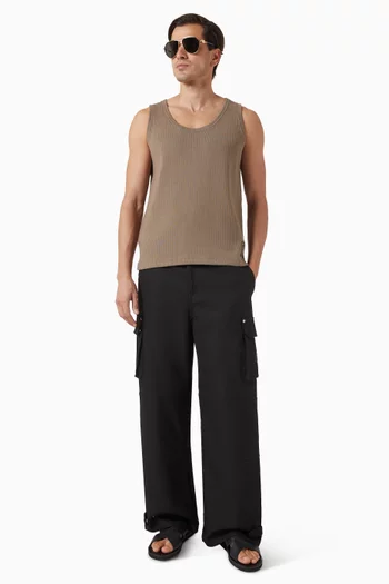 Ribbed Tank Top in Knit