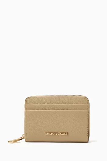 Small Jet Set Card Case in Leather