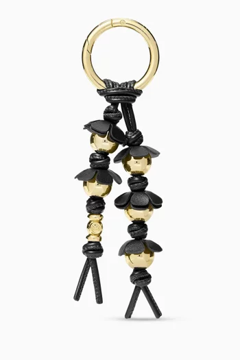 Floral Embellished Bag Charm