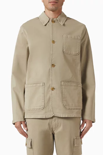 Chore Coat Jacket in Cotton-twill