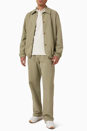 Jacket in Crinkled Nylon