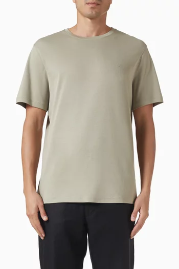 Logo-detail T-shirt in Cotton