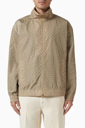 Signature Printed Windbreaker