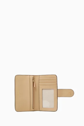 MK Pop Charm Wallet in Leather