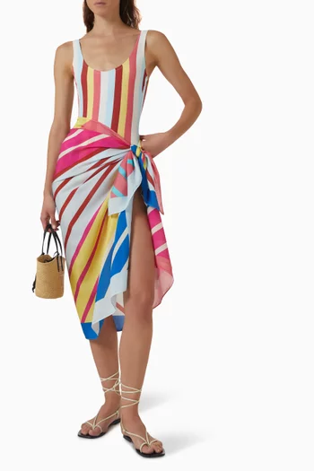 Pareo in Silk-blend
