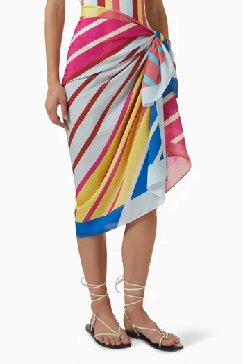 Pareo in Silk-blend