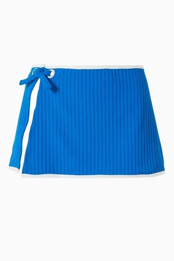 Simone Swim Skirt in Luxe Rib