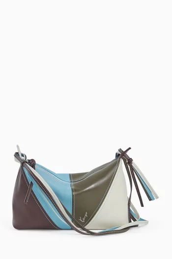 Kenzo Kite Shoulder Bag in Leather