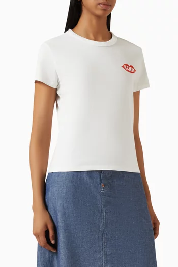 Loves Embroidered Small Fit T-shirt in Cotton