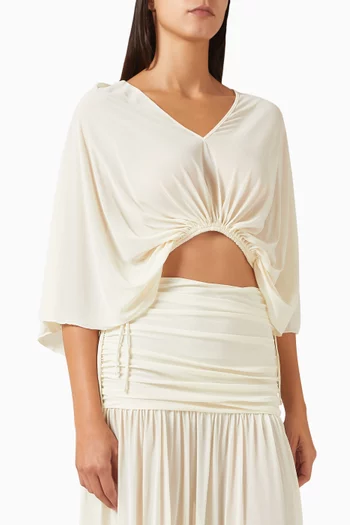 Cassie Drawstring Top