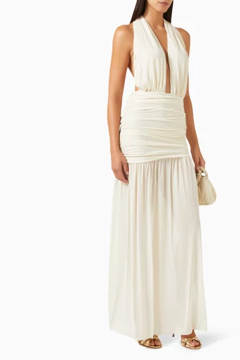 Jean Maxi Dress in Jersey
