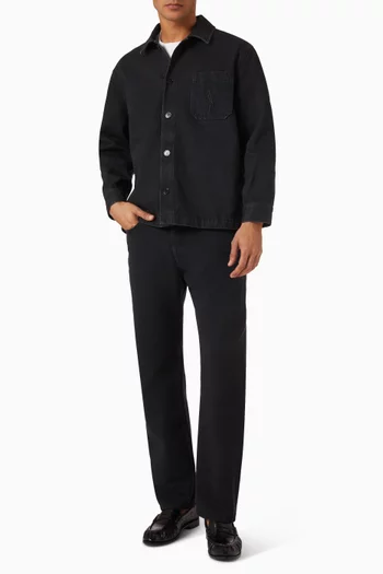 CASSANDRE Overshirt in Cotton Gabardine