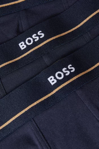Logo Trunks in Cotton Blend, Set of 5