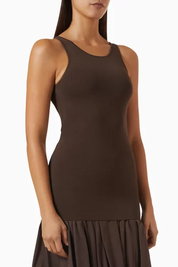 Classic Compact Knit Tank Top